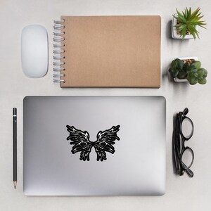Death Metal Wings – Dark Aesthetic Sticker