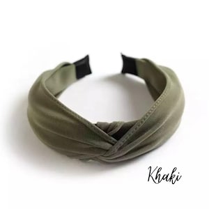 Haarreif in verschiedene Farben mit Knoten, Haarreif aus Stoff, Haarreif mit Stoffknoten, Haarband, Haaraccessoires