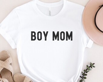 Boy Mom Shirt | Gender Reveal Shirt | Cool Mom Shirt | Mother's Day Gift | Cute Mama Tee | Boy Mom Gift | Baby Announcement | New Mama Shirt