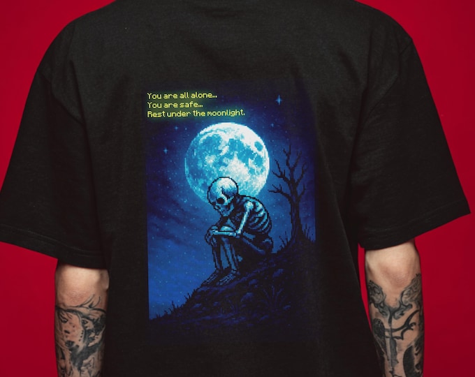Gothic Loneliness Design: 100% Cotton Unisex Tee, Hoodie, Sweatshirt