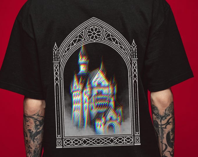 Bavarian Castle T-Shirt | Germany Travel Souvenir Graphic