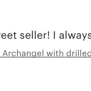May include: Five star review for Fallen Angel Brass Wings - Archangel with drilled top holes. The review states "Great product, fast delivery and sweet seller! I always love to come back to this shop! =)". The review was written by Daniel Royale on October 23, 2014.