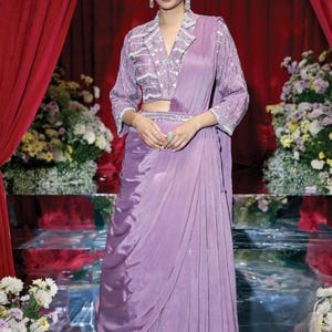 Lavendel sari-set