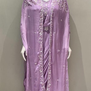 Lavendeljurk, handgemaakte outfit