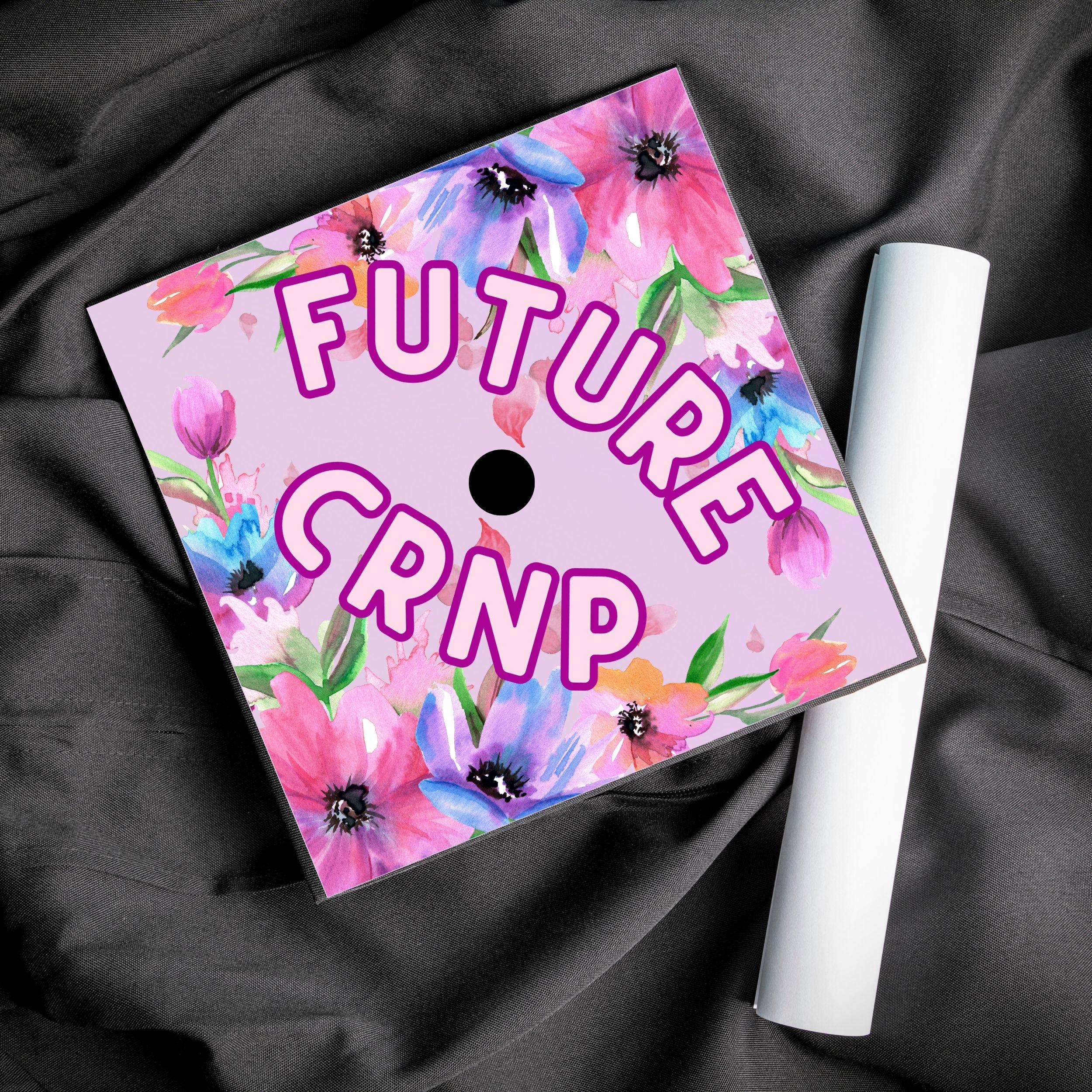 Printable Graduation Cap Topper, Nurse Practitioner Graduation Cap ...