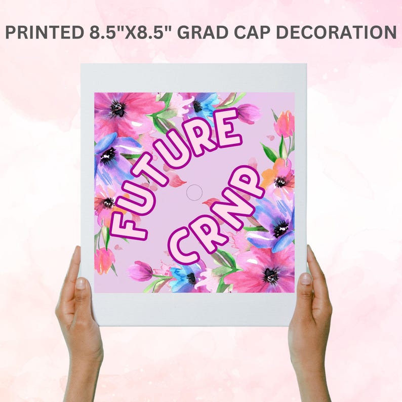 Printable Graduation Cap Topper, Nurse Practitioner Graduation Cap ...