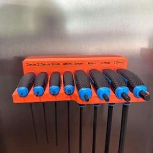 Harbor Freight ICON Metric T handle hex key holder