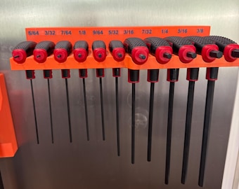 Harbor Freight ICON SAE T handle hex key holder
