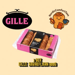 Gille Havreflarn 600 g – Galletas suecas de avena crujiente