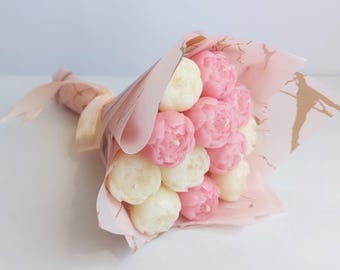 Candle bouquet - Flower candles - Candle bouquet - Made from 100% beeswax - Flower candle - Handmade candles