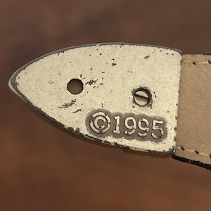 Vintage Brighton Leather Belt, made in USA immagine 7