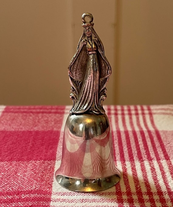 Reed and Barton Silver-plate Christmas Bell, One of the 12 Days of