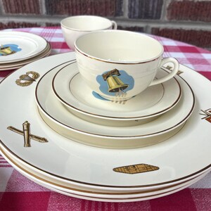Liberty Bell Dinner Plates - Etsy