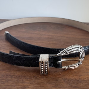 Vintage Brighton Leather Belt, made in USA immagine 1