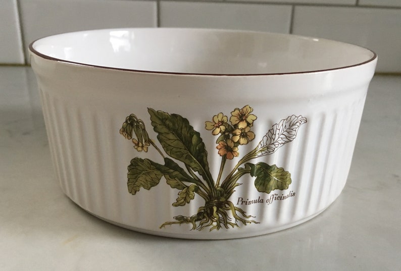 Ulster Ceramics Souffle Dish Porcelana Inglesa Primula Etsy México