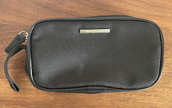 Ermenegildo Zegna Toiletry Case, Zippered Toiletry Case, Black - Etsy