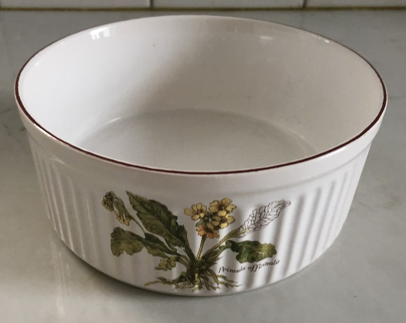 Ulster Ceramics Souffle Dish Porcelana Inglesa Primula Etsy México