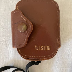 Weston Light Meter Model 853, Vintage 1950s Light Meter for Photography