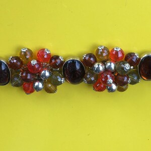 Jewelry, Modern Vintage Choker Necklace in Autumn Shades