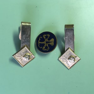Scouts Jewelry, Vintage Scout Items, Cub Scout Tie Clips, Girl Scout Friendship Pin (sold by each, your choice)