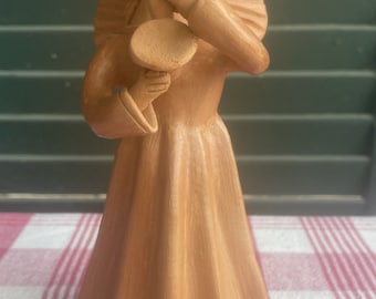 Terra Cotta Angel Candleholder