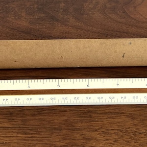 Vintage Engineer's Scale, Triangular Scale