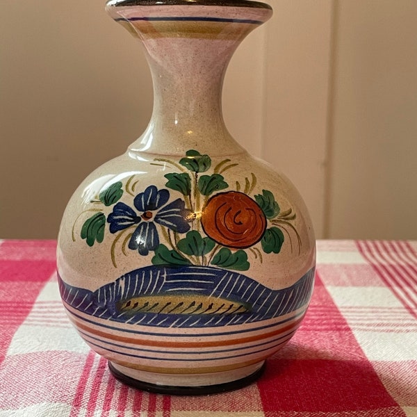 Italian Vase, Hand Painted, Menegatti, Firenze