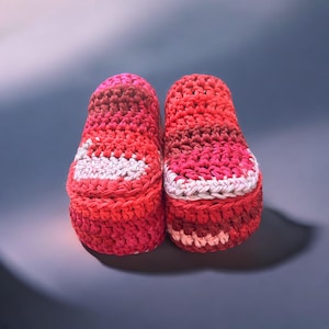 Crochet Platform Clogs Size 8