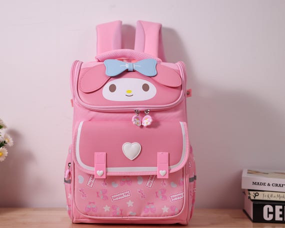 Sanrio Pink Kawaii Character Backpack Sanrio Structured Mini Backpack – JapanLA main image 3
