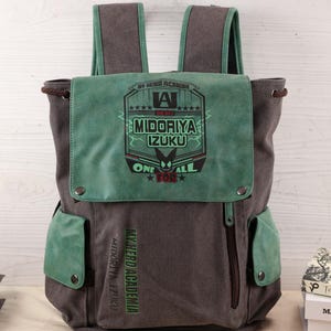 Stylish Character-Inspired Backpack – Durable Canvas School Bag for Travel & Daily Use, Unisex