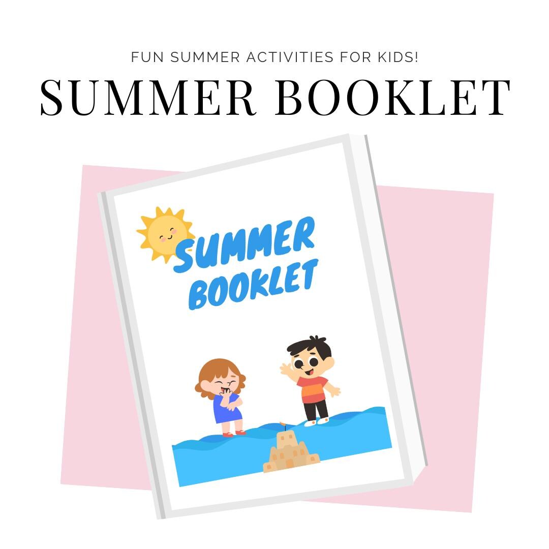 Summer Booklet | Summer Activity | Toddler | Kindergarten | Summer ...