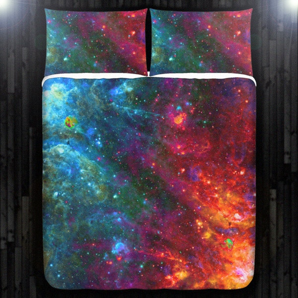 Galaxy Bedding Etsy