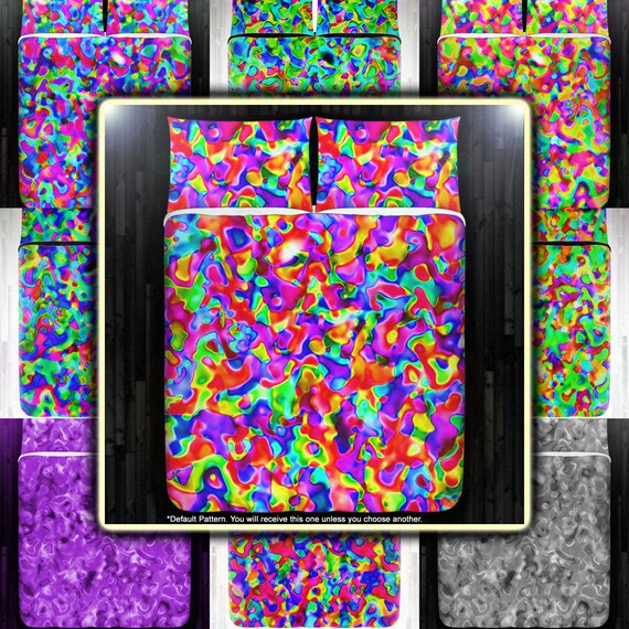 Rainbow Duvet Cover Bright Multicolor Blanket Colorful Uk Rainbow Duvet Cover Bright Multicolor, Bright Colored King Size Bedding