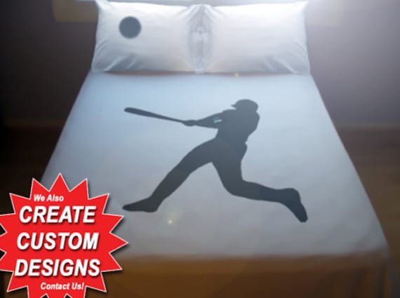 Baseball Bedding Baseball Duvet Cover Queen King Twin Size Etsy