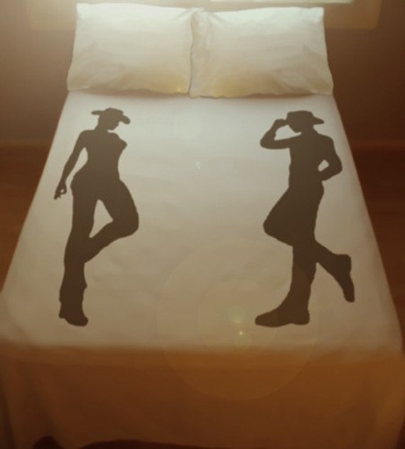 Cowboy And Cowgirl Duvet Cover Set Comforter Bedding Western Etsy