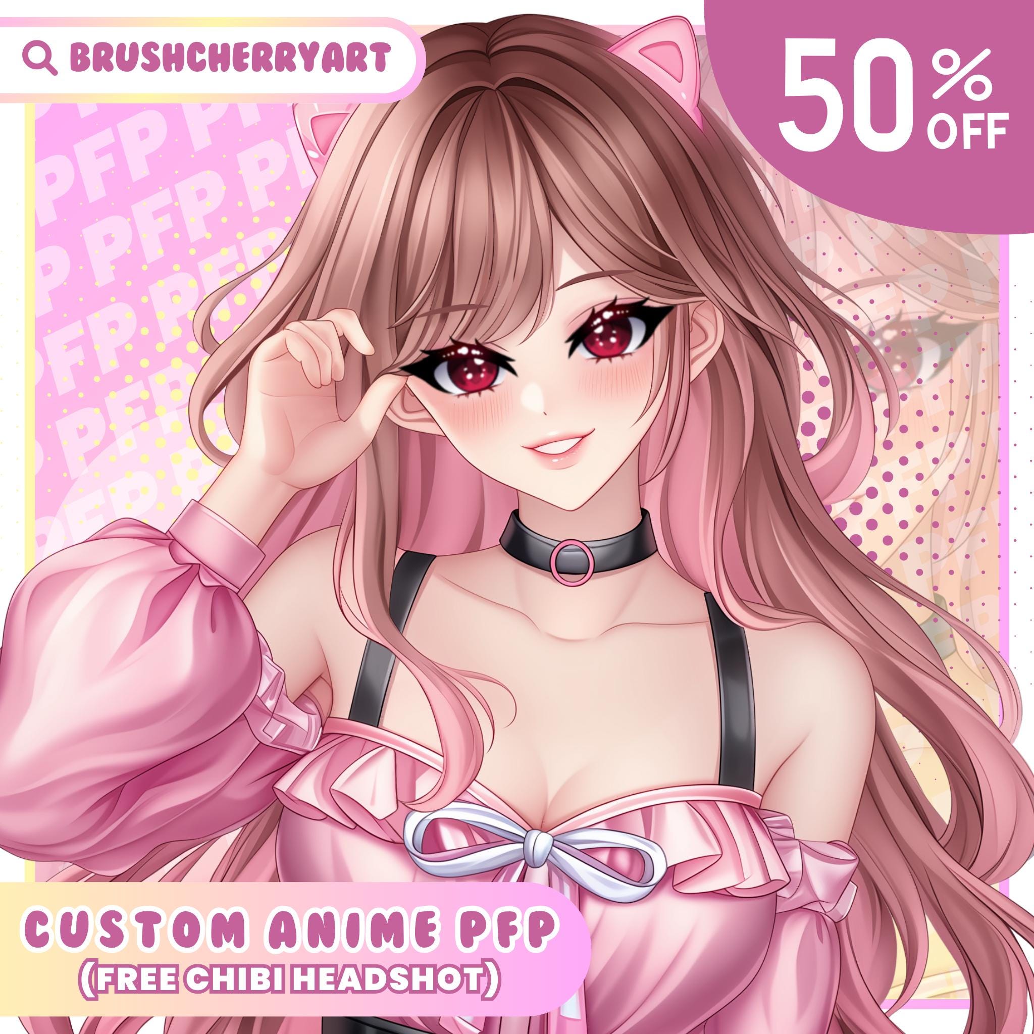 Custom Anime PFP | Personalized Profile Picture - Etsy