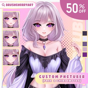カスタムPNGTUBER | PNGtuber | PNGtuberキャラクター | PNGtuberコミッション | ストリーマー向けPNGtuber | PNGtuberモデル | PNGtuberアニメ
