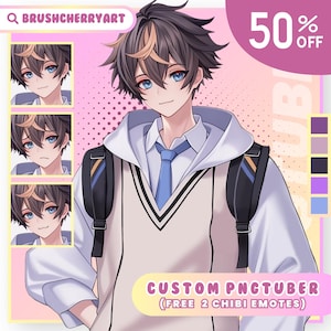 カスタムPNGTUBER | PNGtuber | PNGtuberキャラクター | PNGtuberコミッション | ストリーマー向けPNGtuber | PNGtuberモデル | PNGtuberアニメ