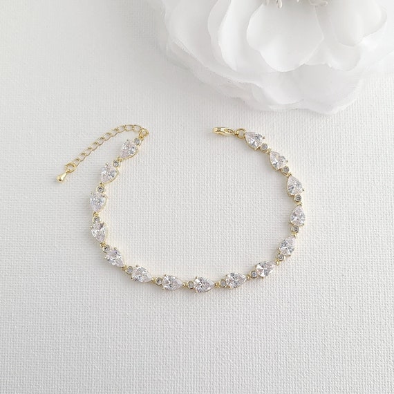 Dainty wedding sale bracelet
