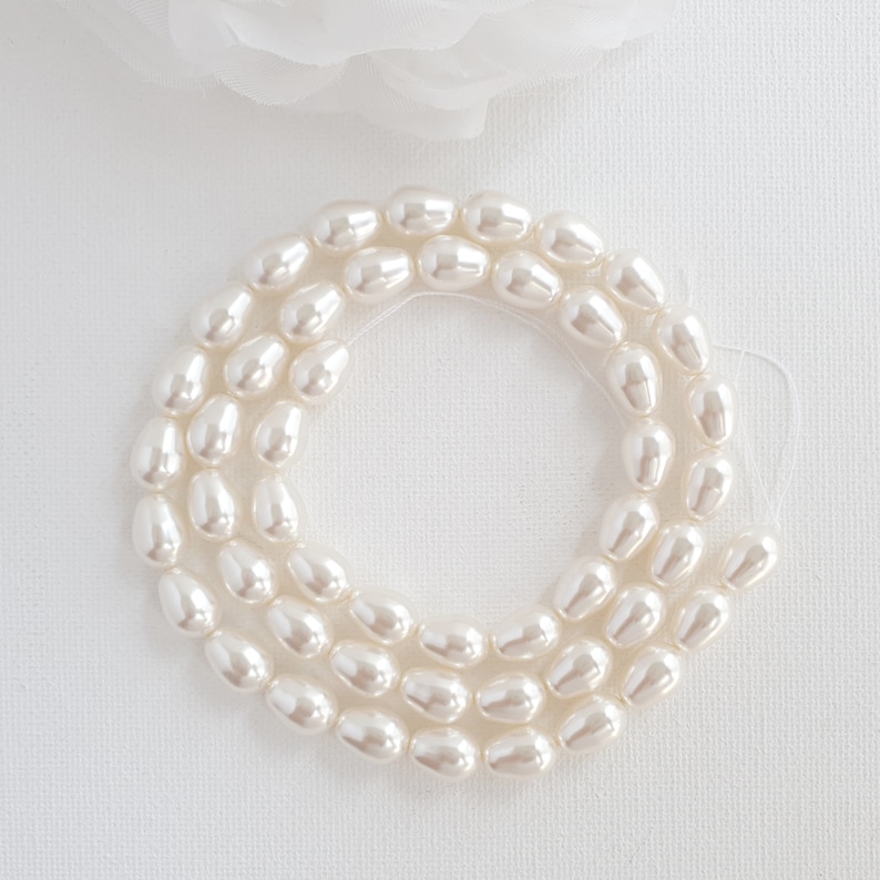 Pearl Drop Earrings, Bridal Earrings, Pearl Wedding Earrings for Brides ...