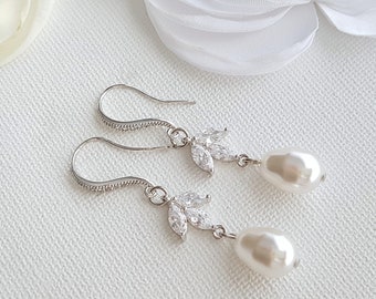 Bridal Drop Earrings - Etsy