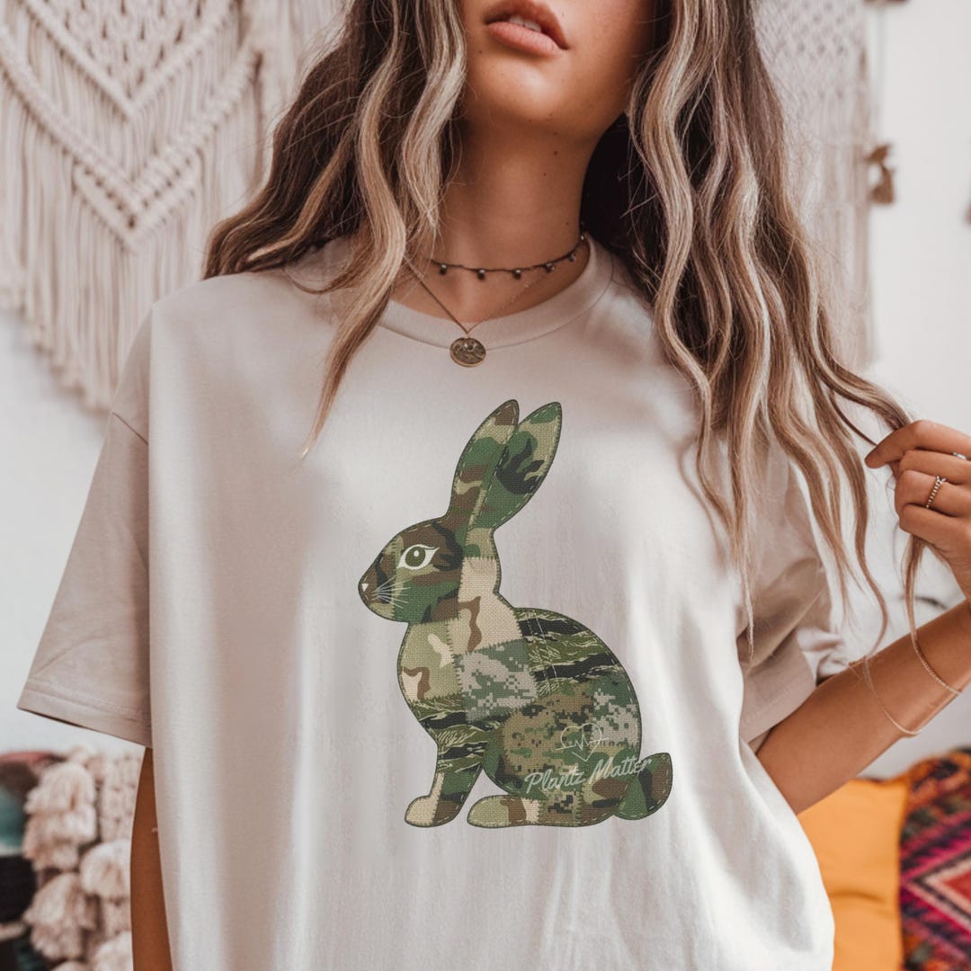 What Bunny Rabbit Camaflouges Bunny PNG, for Shirts, Camo, Faux Patchwork, Camouflage Rabbit ...