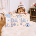 Personalized Baby Name Puzzle, Custom Kids Busy Board, Early Learning Puzzle, Baby Room Decor, Birthday Gift for Kids, Baby Shower Gift