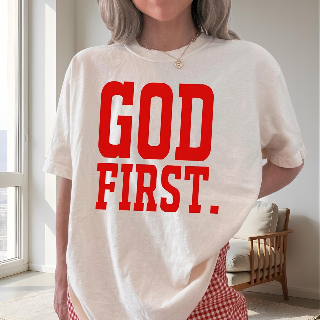 God First Thumbnail God First. Christian PNG, Faith Sublimation Digital Download Instant ...