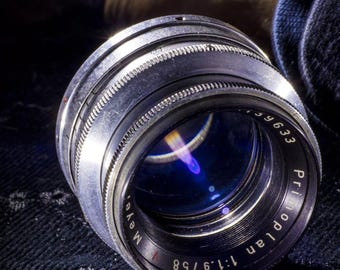 Vintage Exakta Varex VX 35mm SLR Film Camera With Carl Zeiss Jena