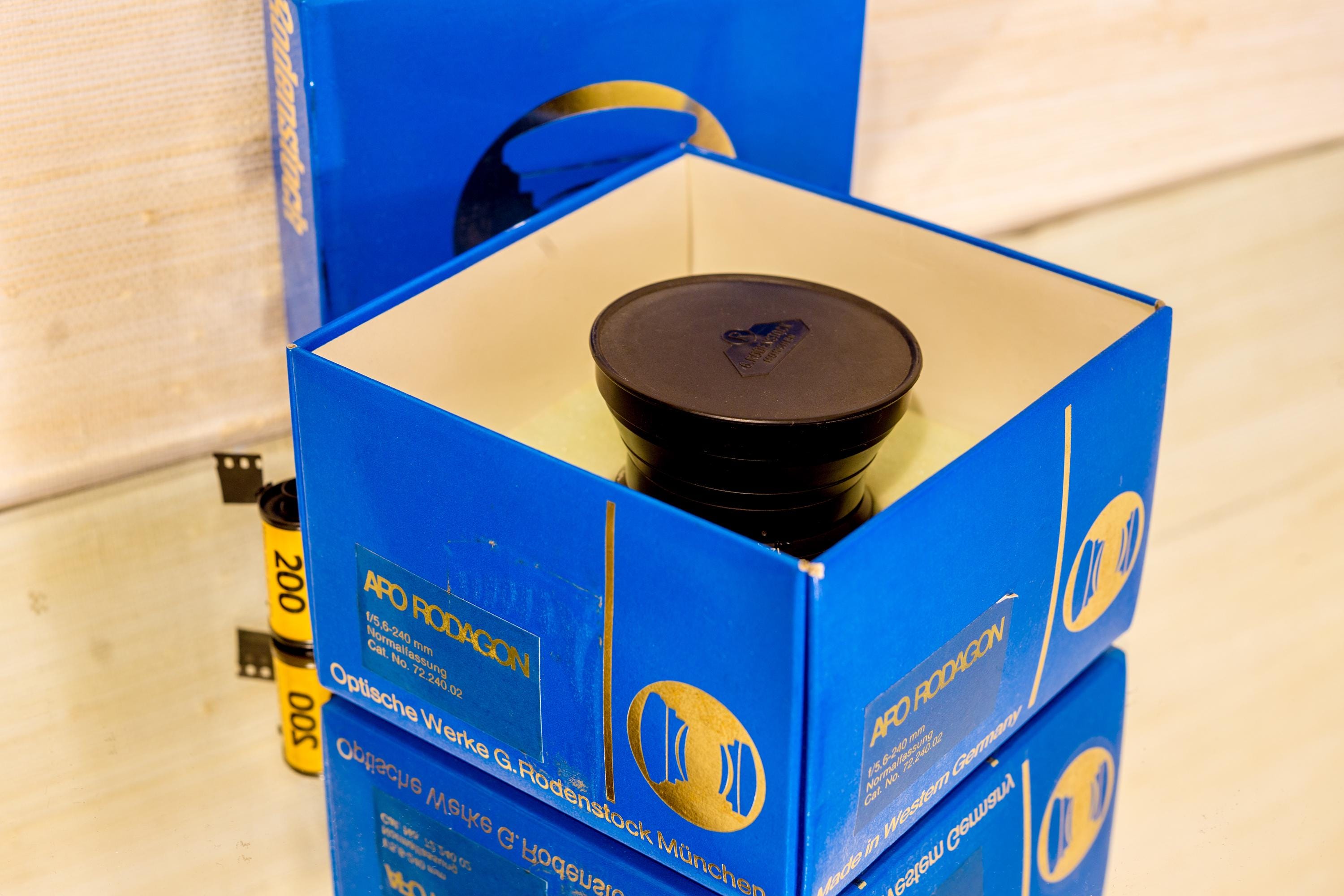 Rodenstock Apo-Rodagon 240mm 大判引伸しレンズ ローデンシュトック アポロダゴン 箱付き Rodenstock Rodagon - Odyssey Sales