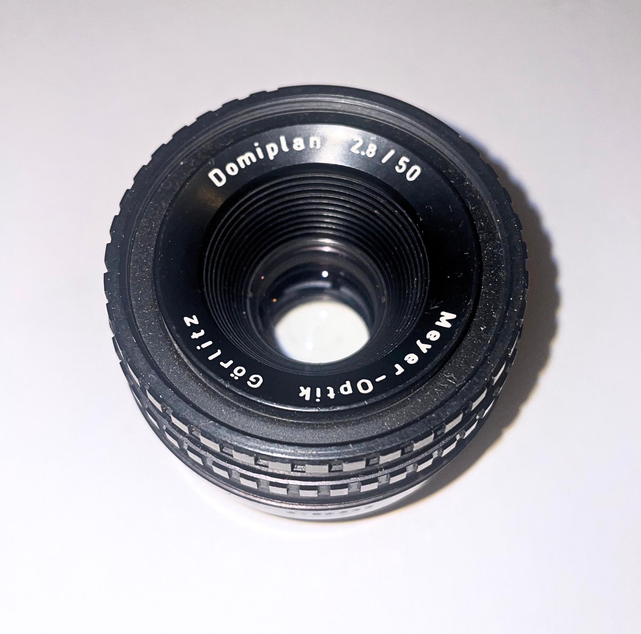 Meyer-optik Görlitz Domiplan 50mm F/2.8 – Vintage Rare Manual