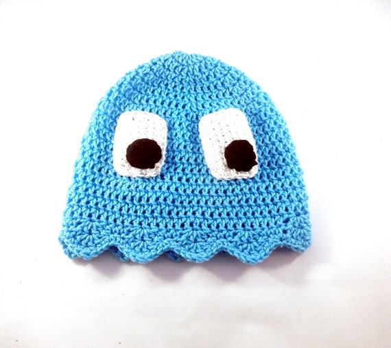 Peach Beanie Style Video Game Ghost Hat