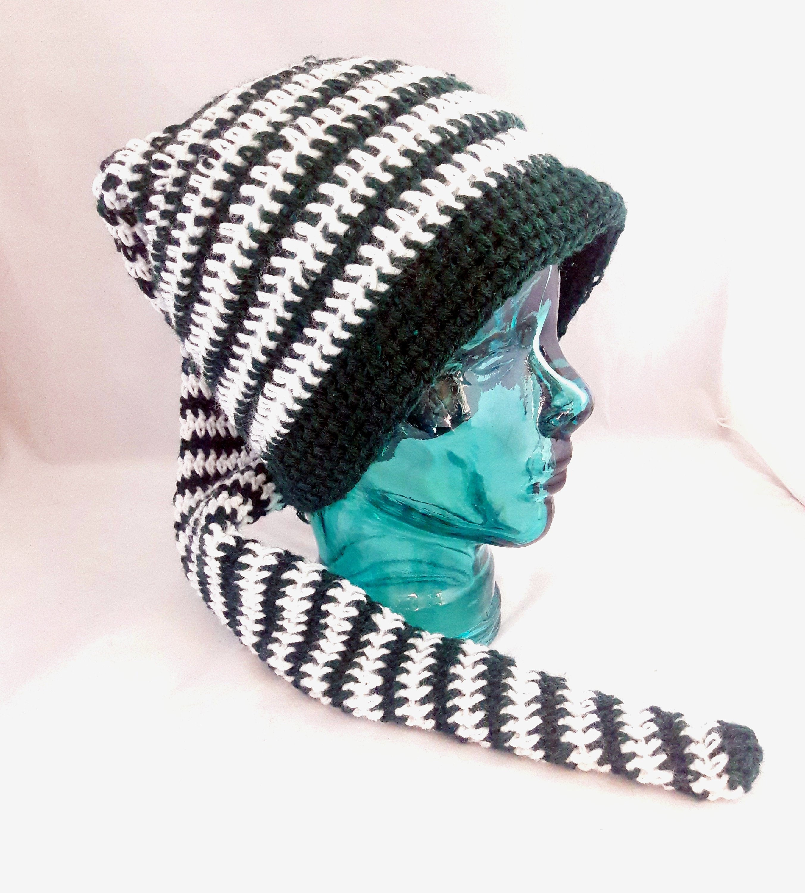 ◆Aelfric Eden◆Christmas Gradient Stripe ハット 送料込 Adult Christmas Elf Hat - Striped for Festive Cheer - Made