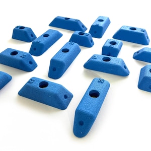 15x Bolt-On Rock Climbing Holds | Set of Mini-Pinches: &quot;Radial Blocks&quot; by NovaHolds